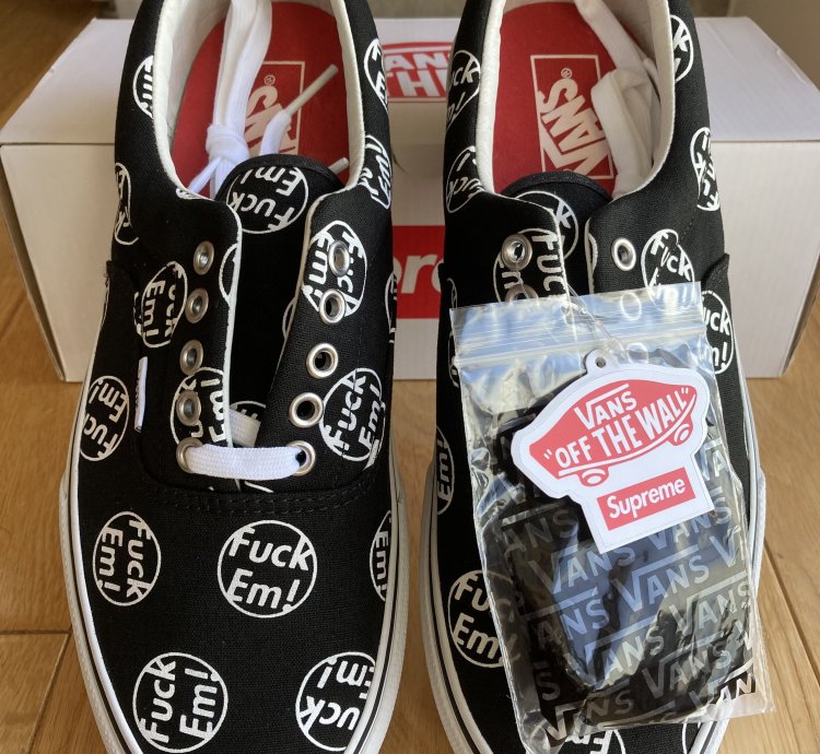 Supreme Vans Era Fuck Em