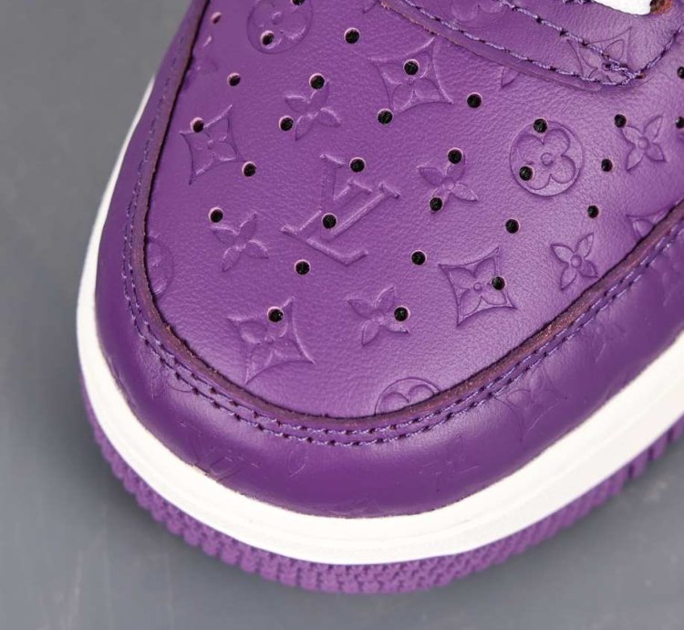 Air Force 1 Low Louis Vuitton Purple White