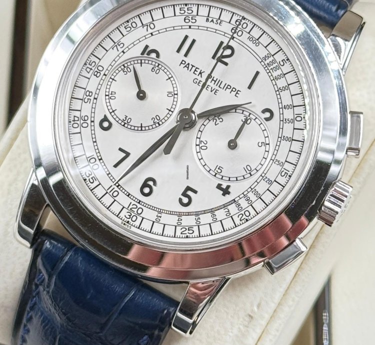 Patek Philippe Chronograph White Gold 42mm 5070g-001 2023 Service