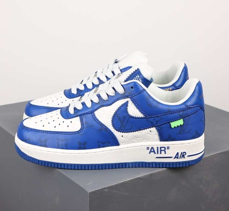 Air Force 1 Low Louis Vuitton White Blue