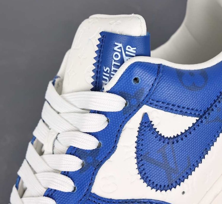 Air Force 1 Low Louis Vuitton White Blue