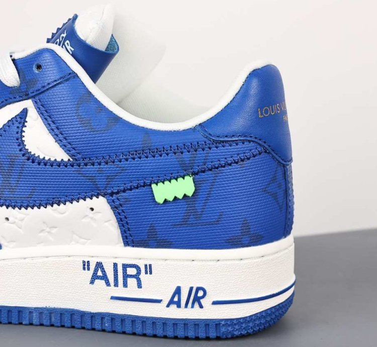 Air Force 1 Low Louis Vuitton White Blue