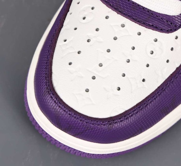 Air Force 1 Low Louis Vuitton White Purple