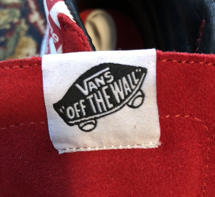 Supreme Vans Red Checkered Sk8-hi Pro Sz 11 5