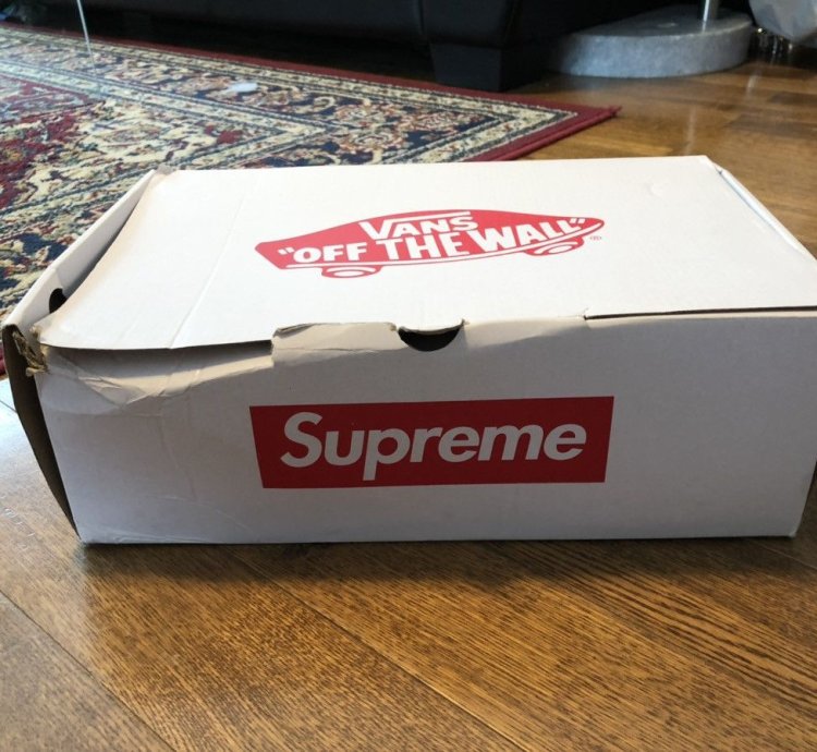Supreme Vans Red Checkered Sk8-hi Pro Sz 11 5