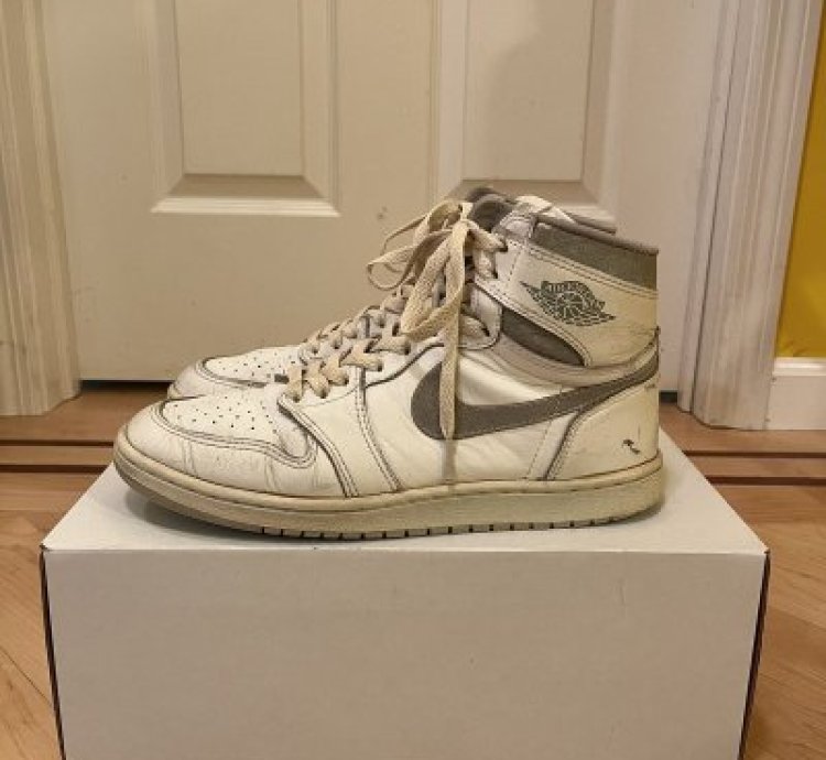 Air Jordan 1 Neutral Grey 1985 Vintage Nike Og