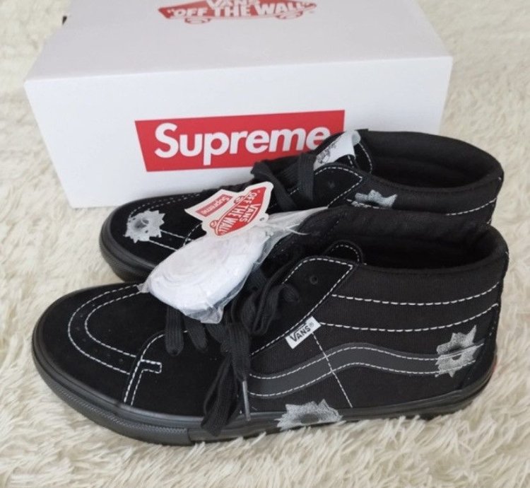 Supreme Vans Skate Grosso Nate Lowman