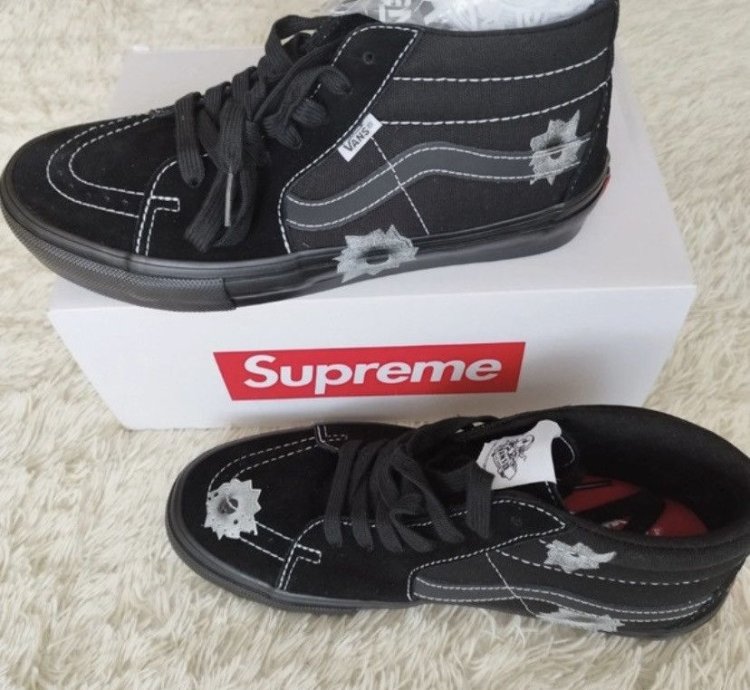 Supreme Vans Skate Grosso Nate Lowman