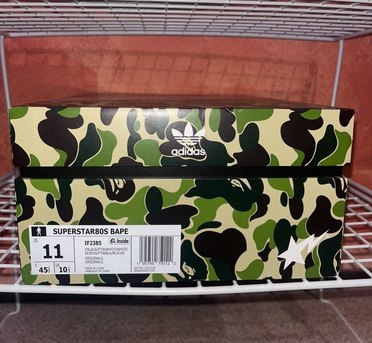 Brand New Superstar Bape