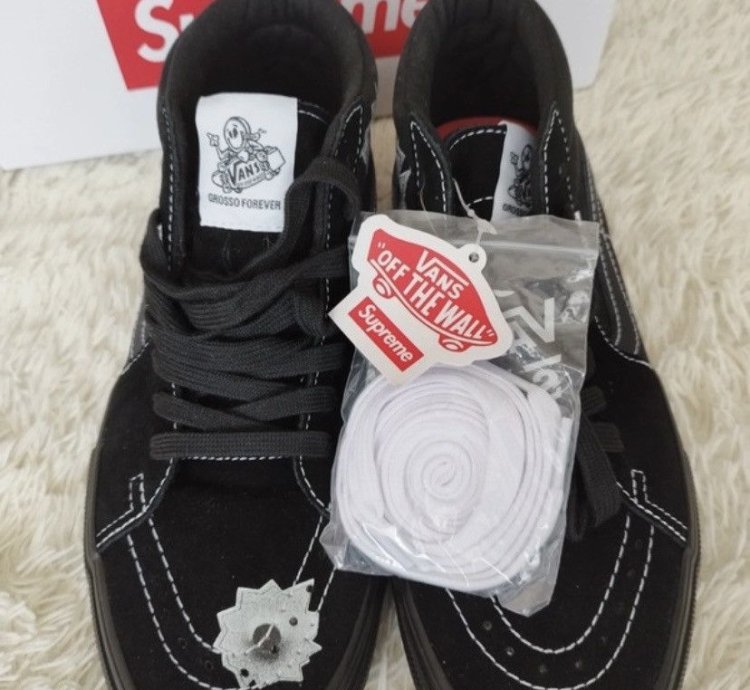 Supreme Vans Skate Grosso Nate Lowman