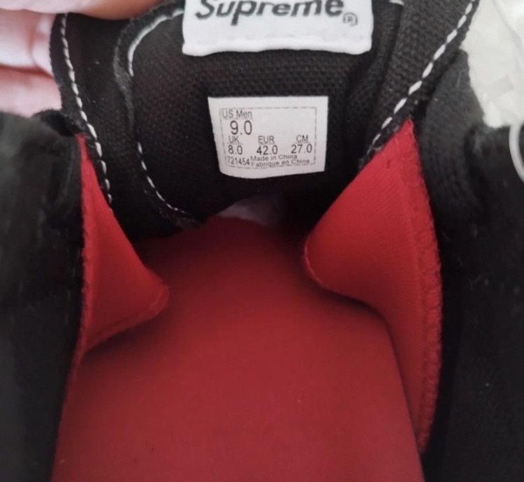 Supreme Vans Skate Grosso Nate Lowman