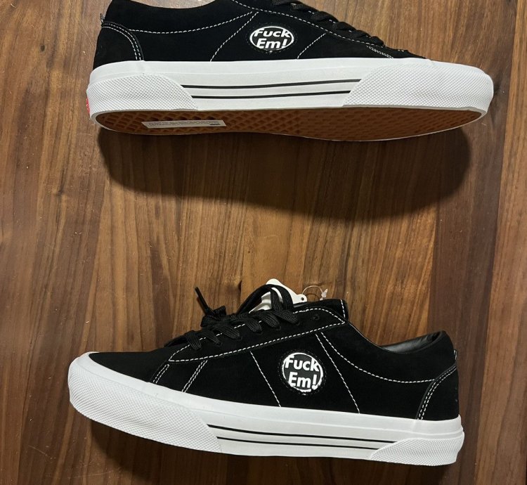 Supreme Vans Skate Sid Fuck Em Pack - Black Size 11