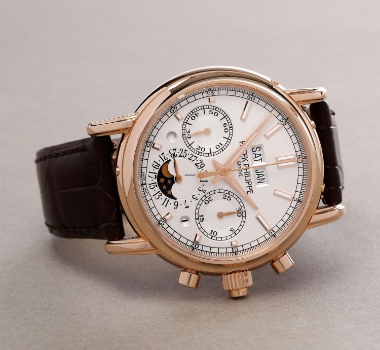 Patek Philippe Complications 18k Rose Gold 5204r-001 - Ats-w008234