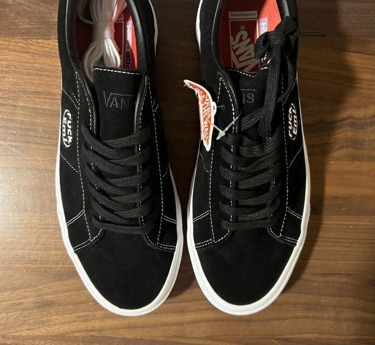 Supreme Vans Skate Sid Fuck Em Pack - Black Size 11