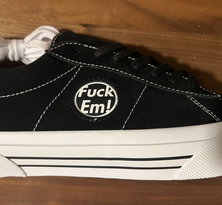 Supreme Vans Skate Sid Fuck Em Pack - Black Size 11