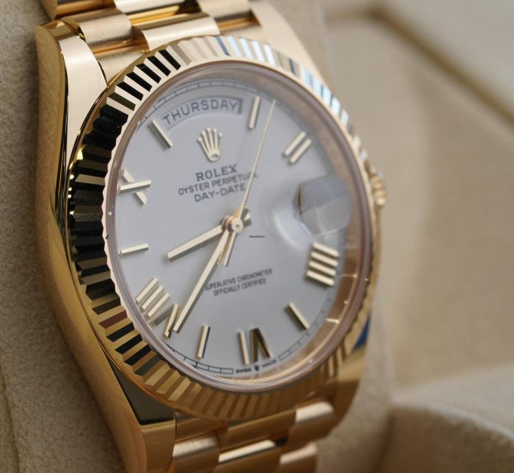 Rolex Day-date 40 2025 Unworn White Roman Numeral Daydate 40mm 228238