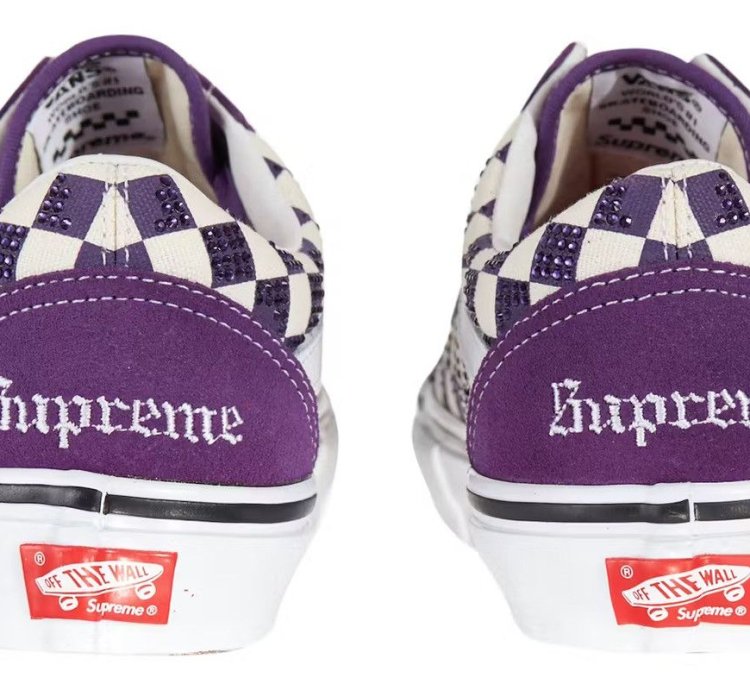 Supreme Vans Swarovski Old Skool