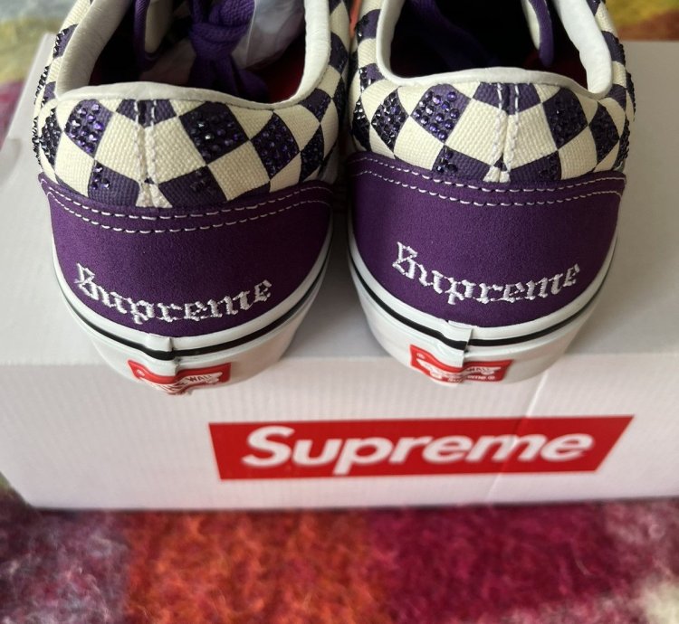 Supreme Vans Swarovski Old Skool