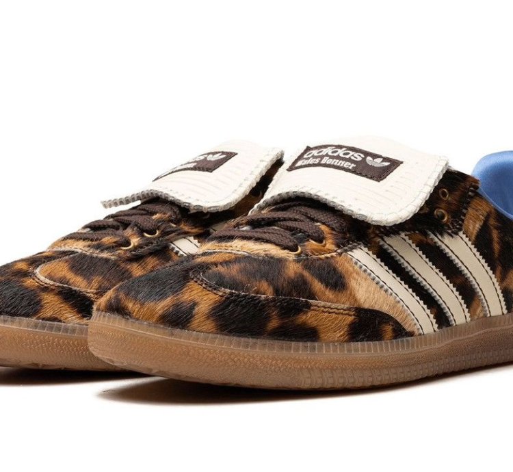 Brand New Wales Bonner Adidas Samba Pony Hair Leopard