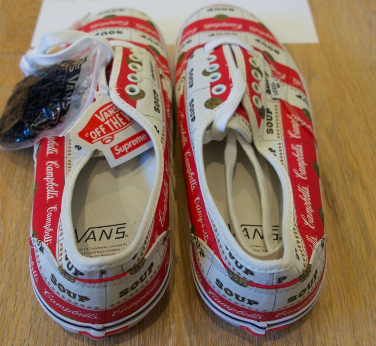 Supreme Vans Vault Campbell Soup Authentic Pro