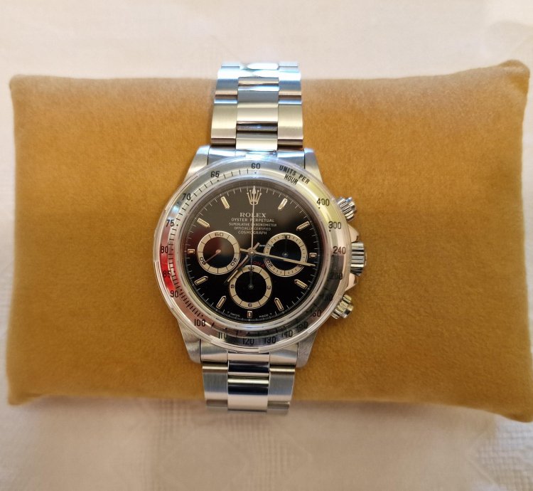 Rolex Daytona Acciaio Quadrante Nero