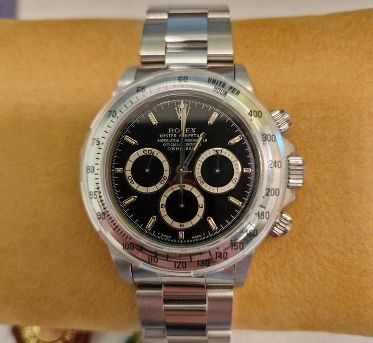 Rolex Daytona Acciaio Quadrante Nero