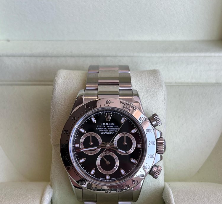 Rolex Daytona Aph Dial - Pre Ceramic Bezel - 116520 - 2010