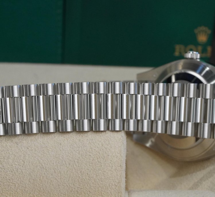 Rolex Day-date 40 2025 Unworn Day-date 40 Platinum Ice Blue Dial