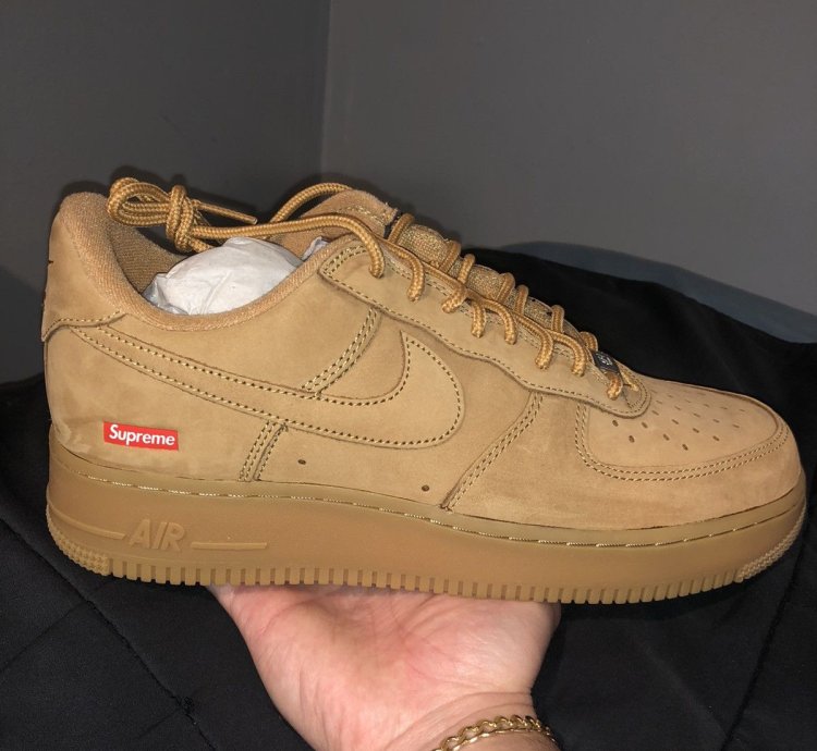 Supreme Wheat Nike Air Force 1 Low