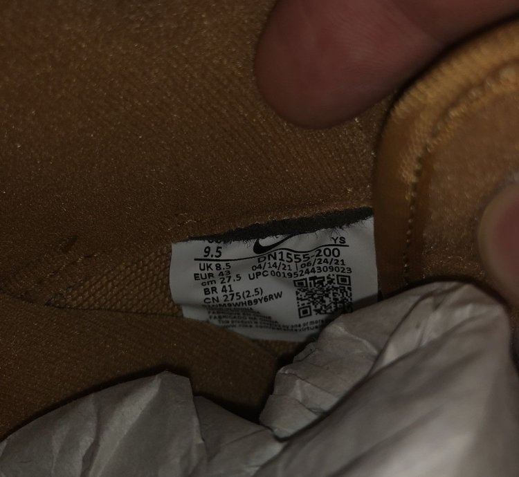 Supreme Wheat Nike Air Force 1 Low