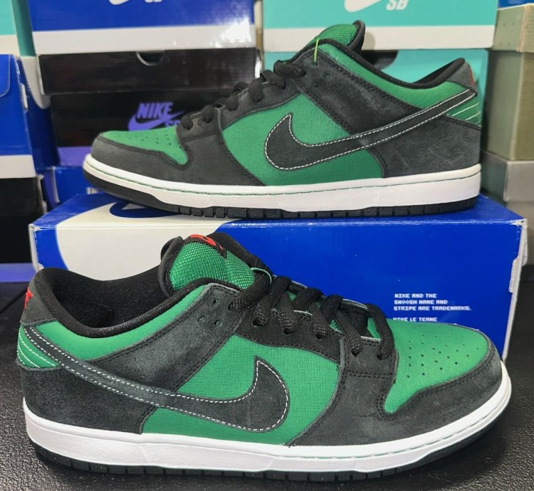 Size 11 - Nike Dunk Premium Sb Low Green - 313170-306