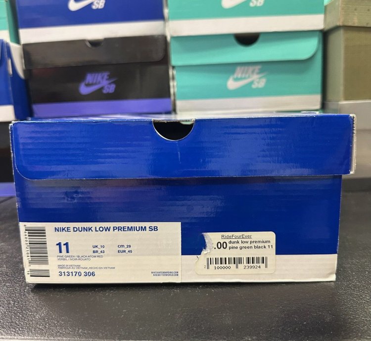 Size 11 - Nike Dunk Premium Sb Low Green - 313170-306