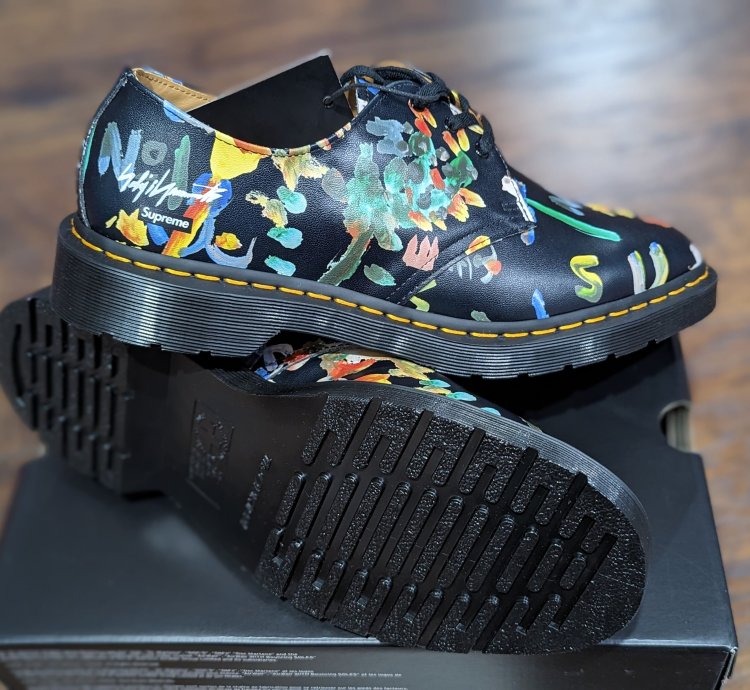 Supreme Yohji Yamamoto Dr Martens 1461 3-eye Shoe