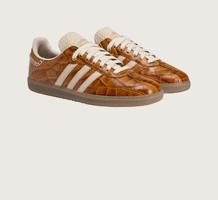 Brown Croc Samba Sz 11 5