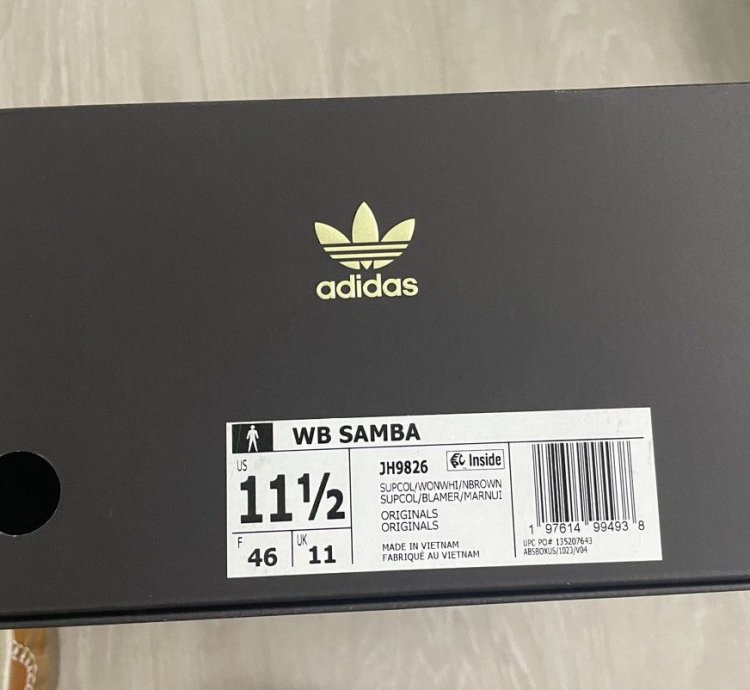 Brown Croc Samba Sz 11 5