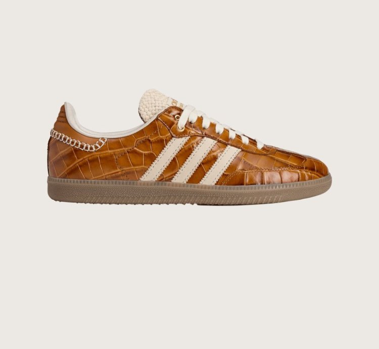 Brown Croc Samba Sz 11 5
