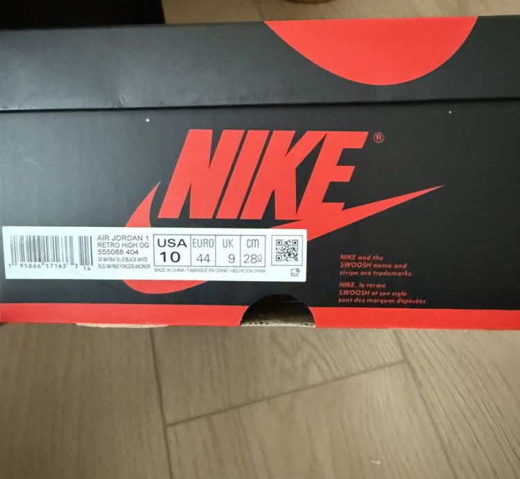 Air Jordan 1 Retro High Og Dark Marina Blue