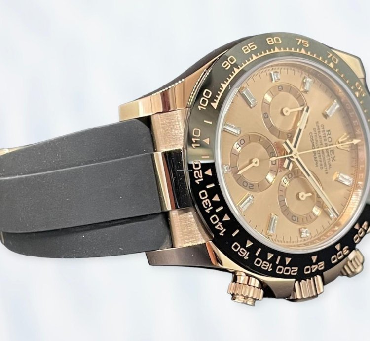Rolex Daytona Baguette Sundust Dial Unworn Full Set 2023