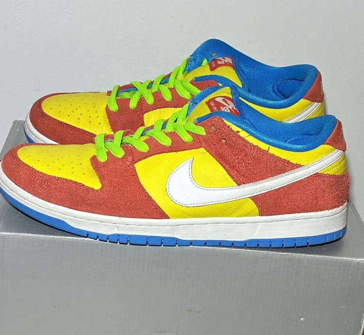 Size 11 - Nike Sb Dunk Low Pro Bart Simpson