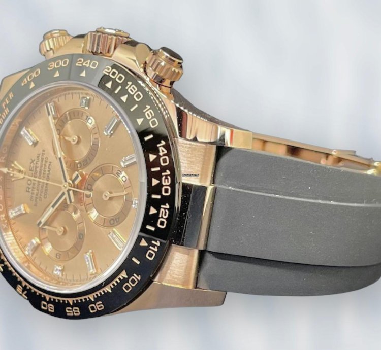 Rolex Daytona Baguette Sundust Dial Unworn Full Set 2023