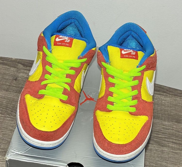Size 11 - Nike Sb Dunk Low Pro Bart Simpson