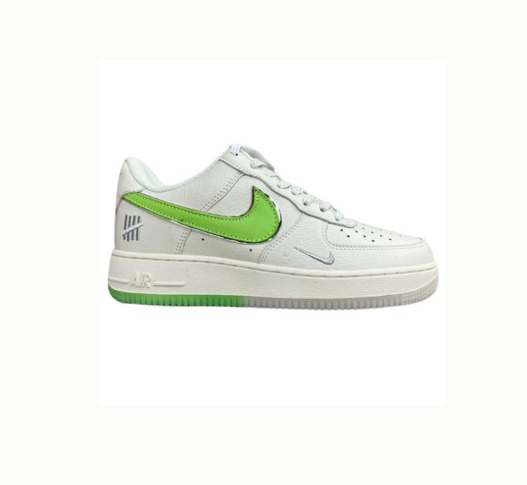 Nike Air Force 1 Low Beige Apple Green Silver