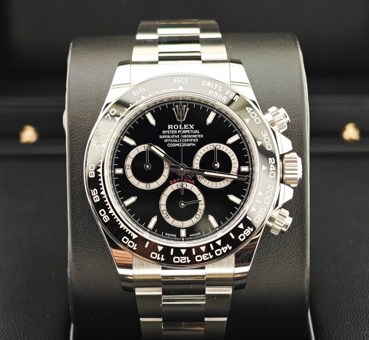 Rolex Daytona Basel One 126500ln Black Steel Daytona 40mm