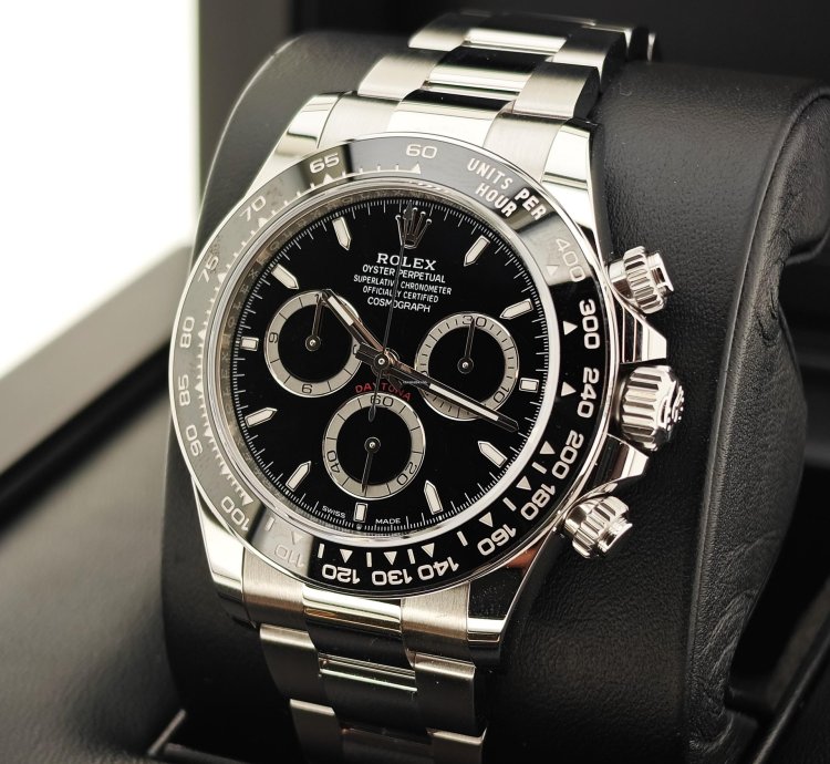 Rolex Daytona Basel One 126500ln Black Steel Daytona 40mm