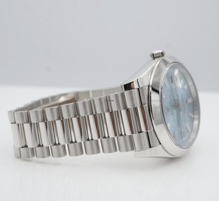 Rolex Day-date 40 228206 2022 Baguette 2022 Neu Full Set