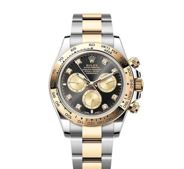Rolex Daytona Basel One 126503g Daytona Black Dial With Diamond 40 Mm