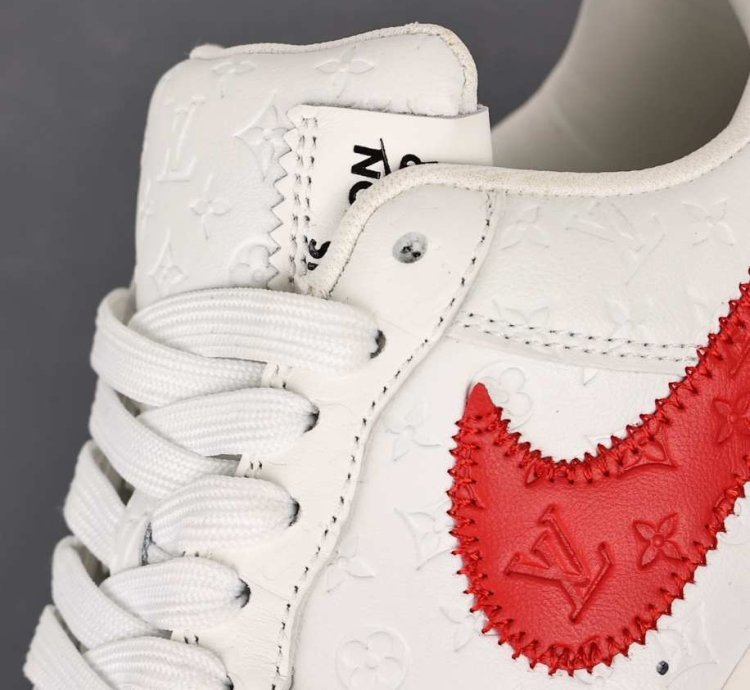 Nike Air Force 1 Low Louis Vuitton Red White