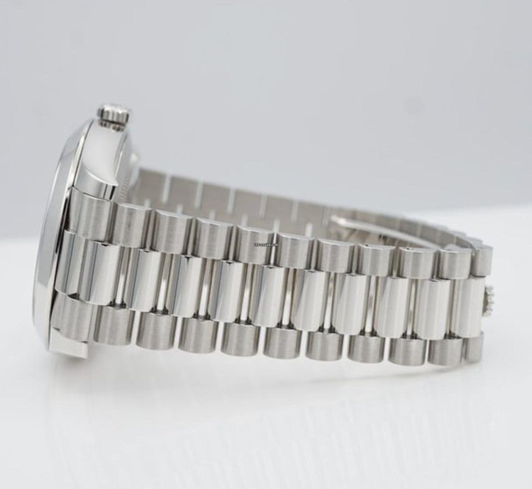 Rolex Day-date 40 228206 Blau Blue Roman 2022 Neu Full Set