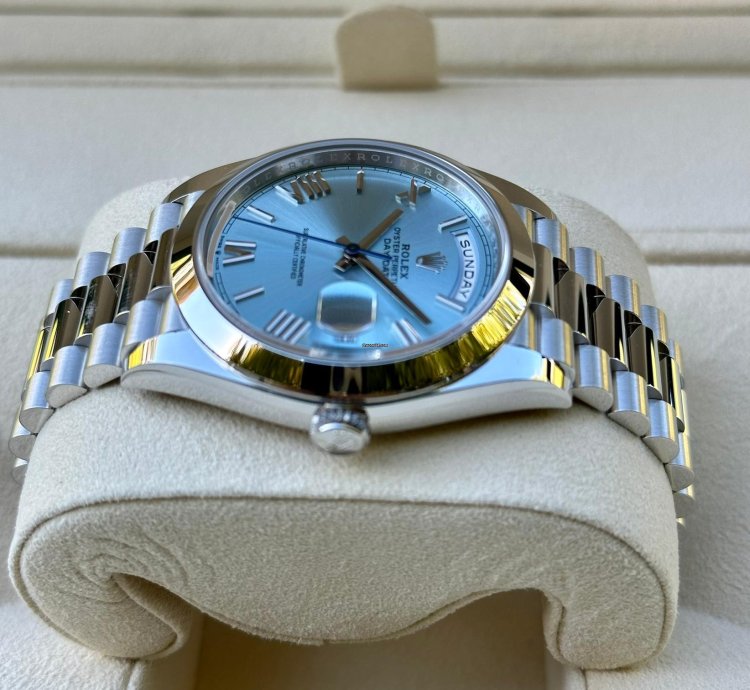Rolex Day-date 40 228206 Ice Blue Roman