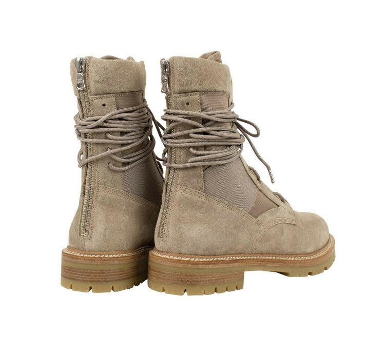 Tan Army Combat Boots Size 9 42